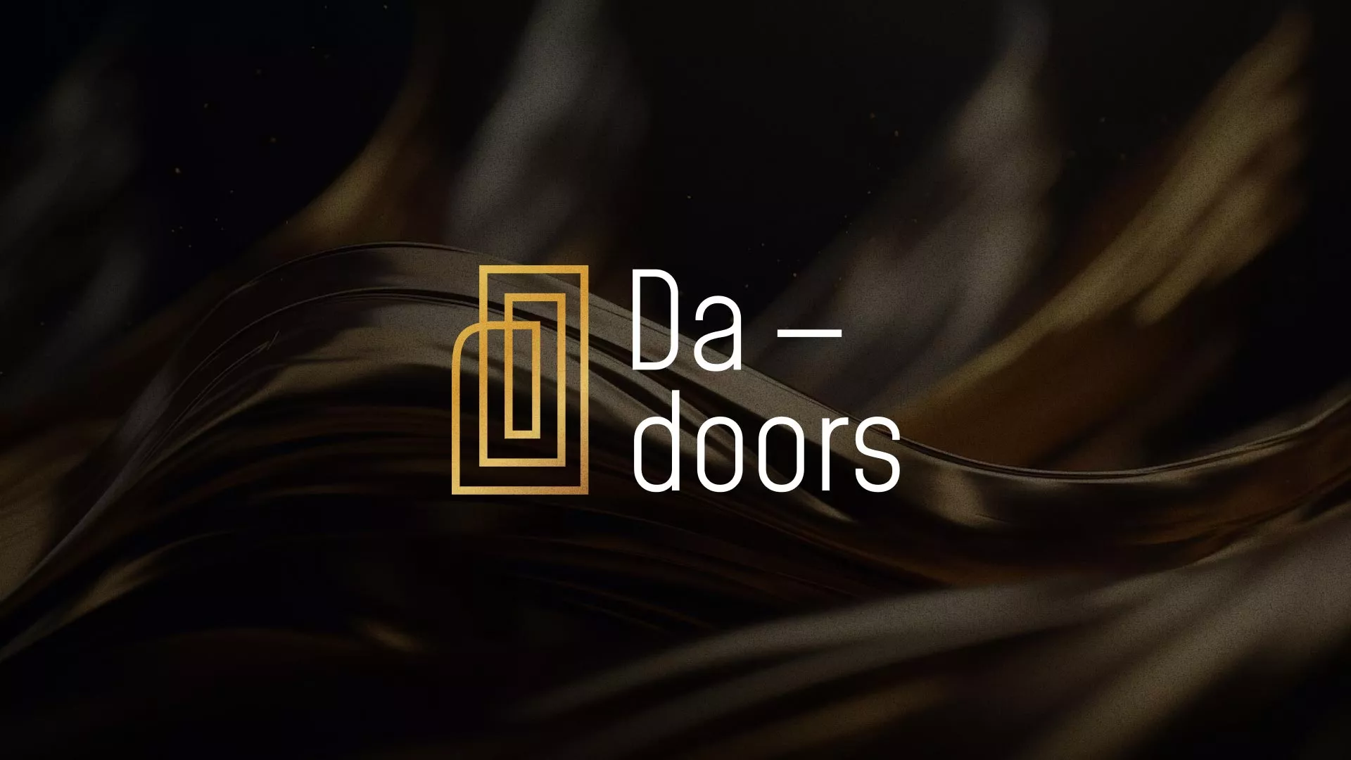 Разработка логотипа для компании «DA-DOORS» в Кызыле